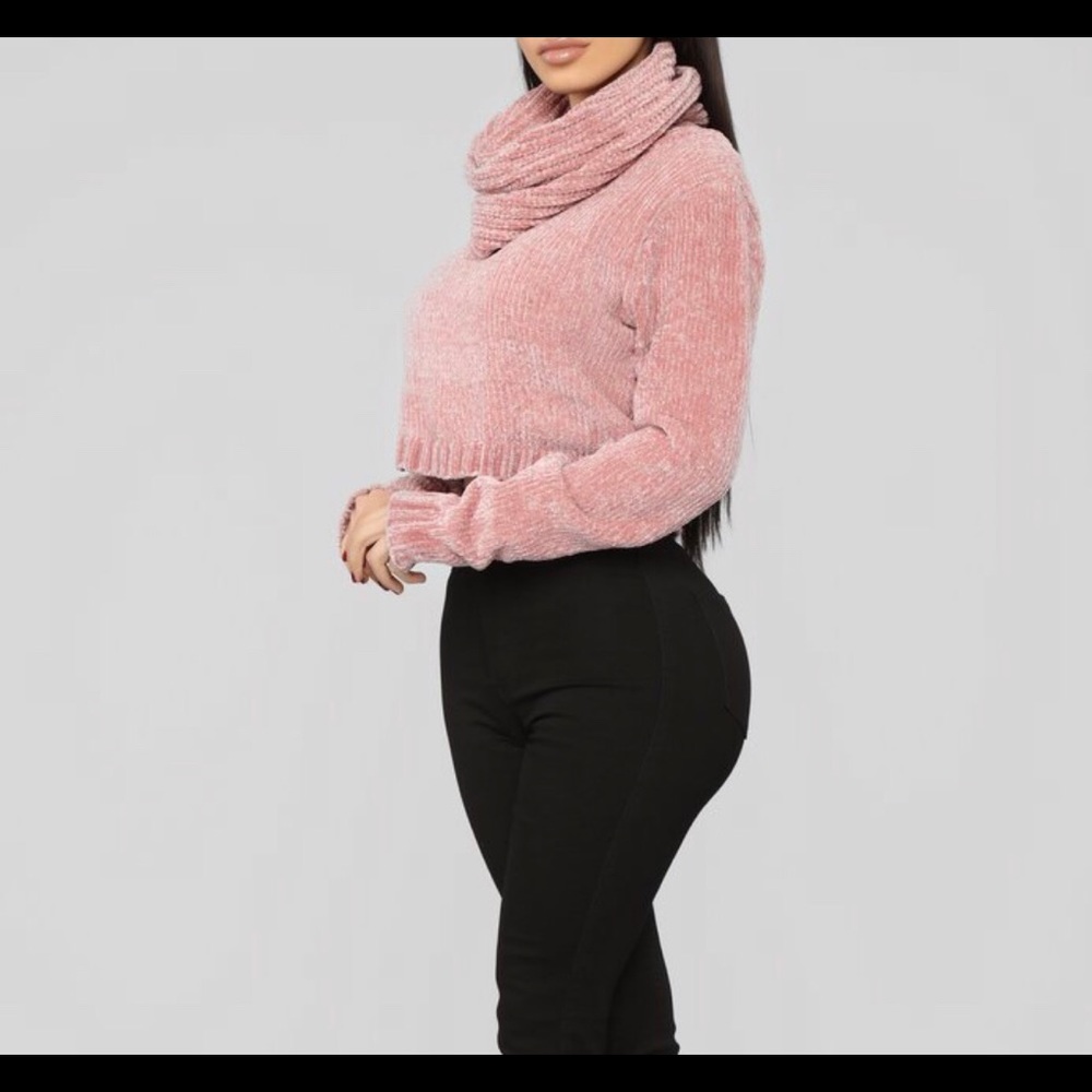Neck Of Time Sweater - Mauve